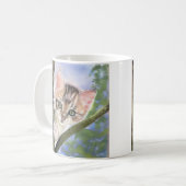 Mug à café ou thé avec chaton (Devant gauche)