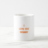 Mug à café ou thé "Maman capybara et bébé" (Centre)