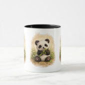 Mug à café panda mignon – adorable bébé panda (Centre)