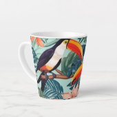 Mug à café perroquet tropical (Angle gauche)