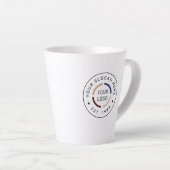 Mug à café personnalisé avec logo (Angle droit)