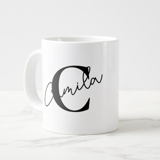 Mug à café personnalisé avec nom (Devant gauche)
