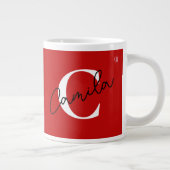 Mug à café personnalisé avec nom (Droite)