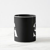 Mug à café personnalisé avec nom (Centre)