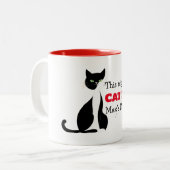 Mug à café personnalisé Chat-Feine (Devant gauche)