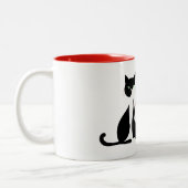 Mug à café personnalisé Chat-Feine (Gauche)