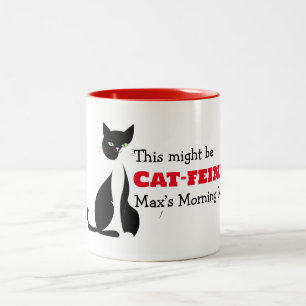 Mug à café personnalisé Chat-Feine