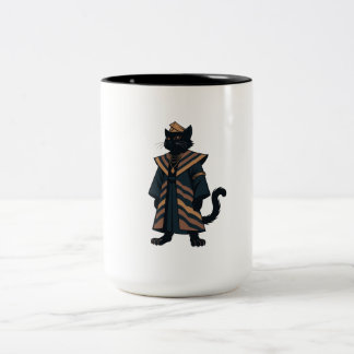 Mug à café Pharaon Chat Noir