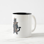 Mug à café Pharaon Chat Noir (Devant droit)
