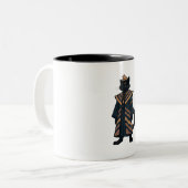 Mug à café Pharaon Chat Noir (Devant gauche)