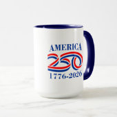 Mug à café pour le 250e anniversaire (Devant droit)