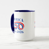Mug à café pour le 250e anniversaire (Devant gauche)