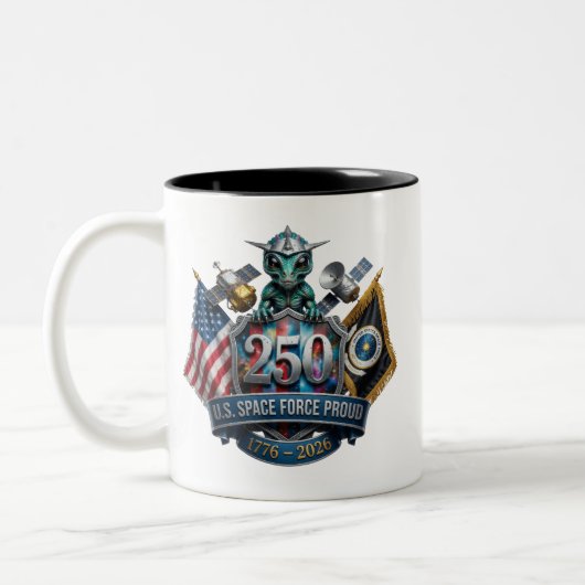 Mug à café pour le 250e anniversaire de la Space F (Gauche)