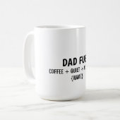 MUG À CAFE POUR PAPA (Devant gauche)