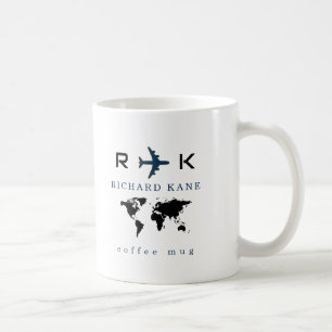 Mug à café pour un pilote d'avion