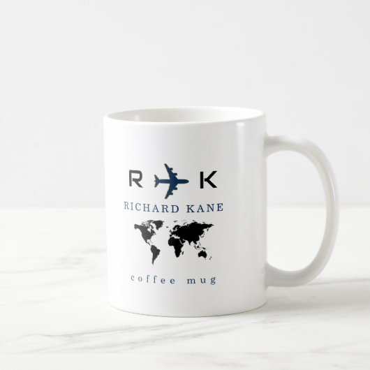 Mug à café pour un pilote d'avion (Droite)