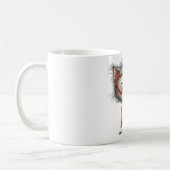 Mug à café réconfortant avec design de chaton (Gauche)
