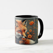 Mug à café Renard Mignon – Cadeau d'animal de la f (Devant droit)