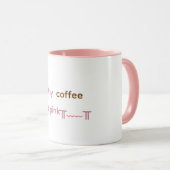Mug à café rose (Devant droit)