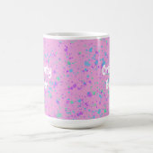 Mug à café rose Booster de créativité (Centre)