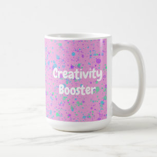 Mug à café rose Booster de créativité
