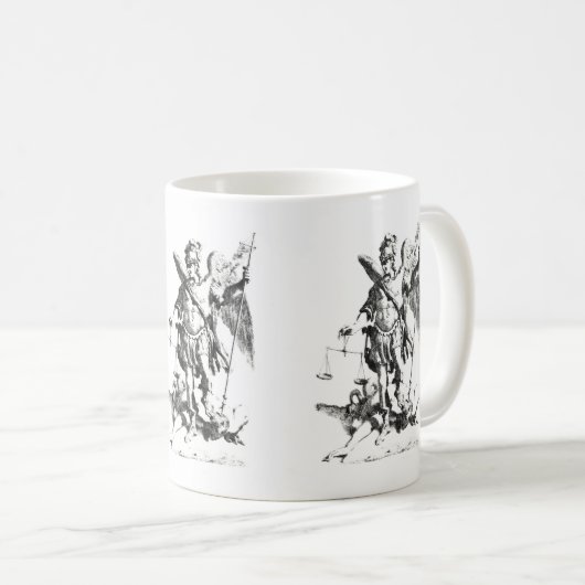 Mug à café Saint Michael Archangel (Devant droit)