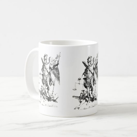 Mug à café Saint Michael Archangel (Devant gauche)