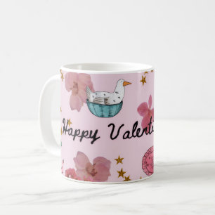 Mug à café Saint-Valentin rempli d'amour