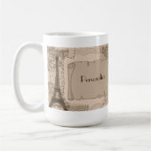 Mug à café Sepia parisien (Gauche)
