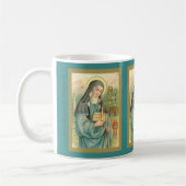 Mug à café Ste Brigitte d'Irlande (M 014) 3 (Gauche)