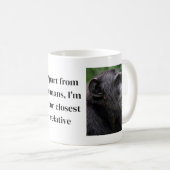 Mug à café sur le thème des chimpanzés (Devant droit)