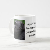 Mug à café sur le thème des chimpanzés (Devant gauche)