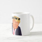 Mug à café Trump/Crétin (Devant droit)