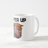 Mug à café Trump dissimule (Devant droit)