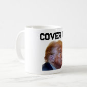 Mug à café Trump dissimule (Devant gauche)