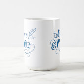 Mug à café 'Vivre & Écrire' - 45cl (Centre)