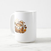 Mug à Cappuccino Mignon et Confortable (Devant gauche)