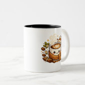 Mug à Cappuccino Mignon et Confortable (Devant droit)