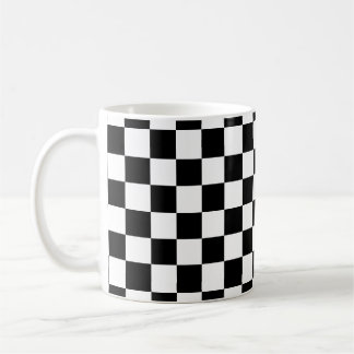 Mug à carreaux