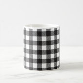 Mug à carreaux buffle noir et blanc (Centre)
