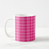 Mug à carreaux roses (Gauche)