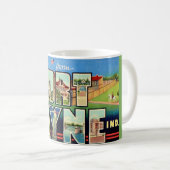 Mug à carte postale ancienne de Fort Wayne IN (Devant droit)