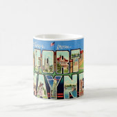 Mug à carte postale ancienne de Fort Wayne IN (Centre)