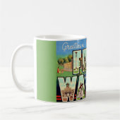 Mug à carte postale ancienne de Fort Wayne IN (Gauche)