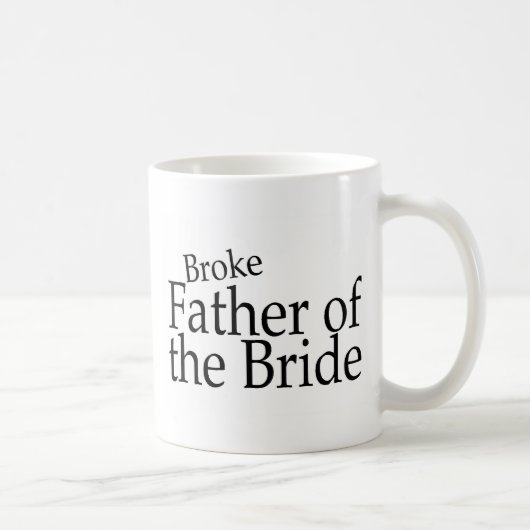 Mug A cassé le père de la jeune mariée (Droite)