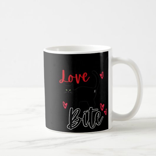 Mug A Cat Bite Means Love, Kitty Valentines (Droite)