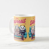 Mug  A Cat, Sloth, and Panda's Ultimate Netflix Night (Devant gauche)