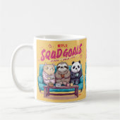 Mug  A Cat, Sloth, and Panda's Ultimate Netflix Night (Gauche)