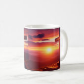 Mug À cause de son grand amour (Devant droit)