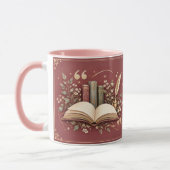 Mug À cause de vous, j'aime l'anglais Professeur Perso (Gauche)